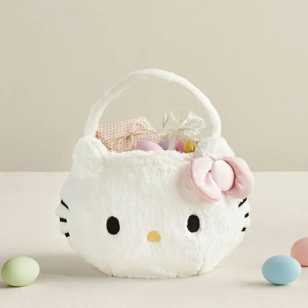 Pottery Barn Hello Kitty Critter Easter Bucket